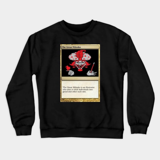 Card Game Crewneck Sweatshirt by Hey Daddy Draws